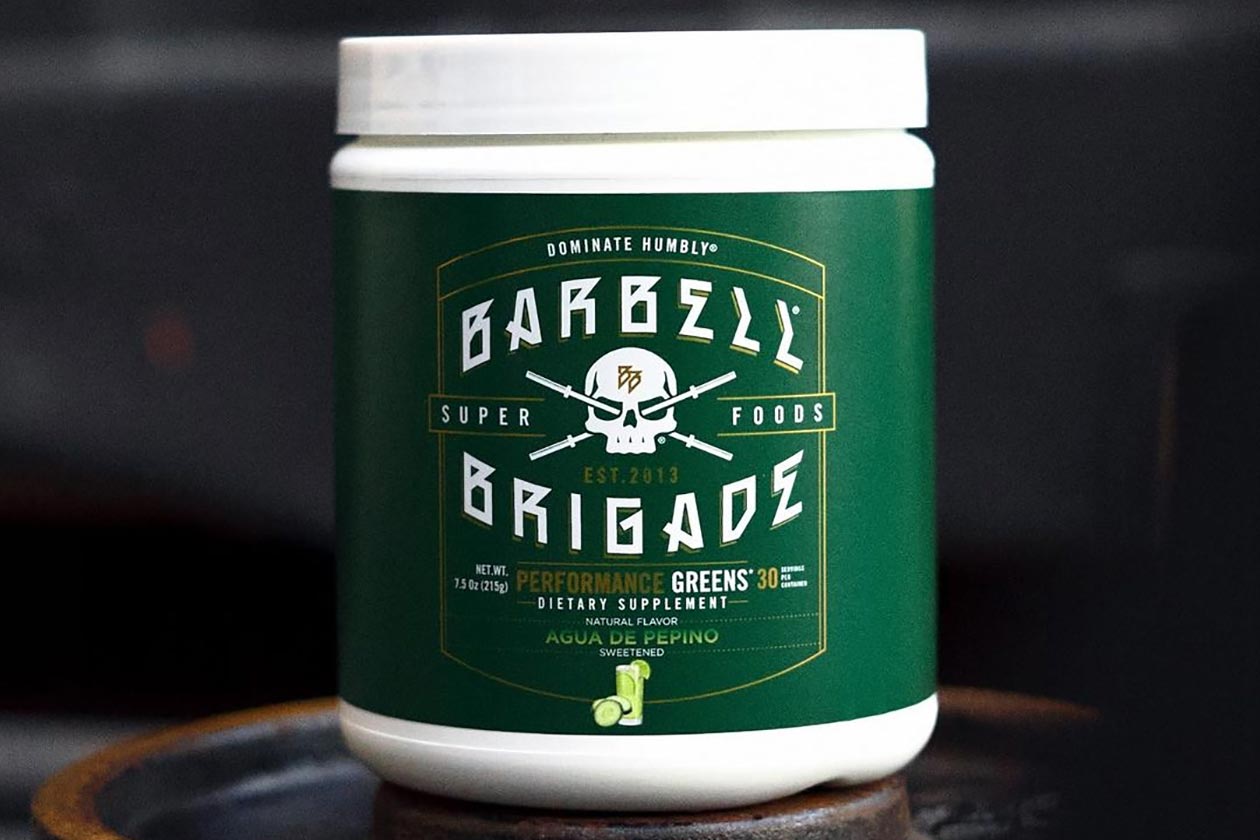 Barbell Brigade Aqua De Pepino Performance Greens