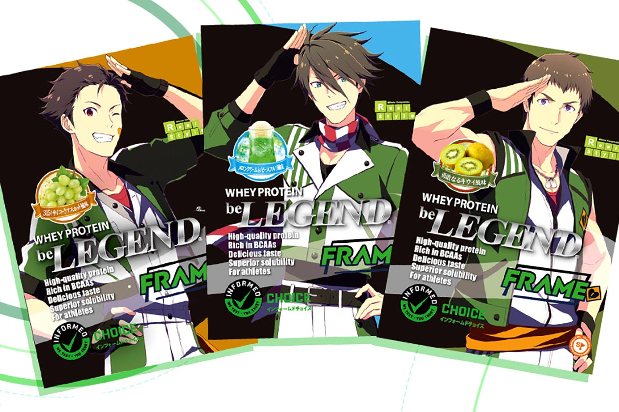 Be Legend Idolmaster Sidem Protein Powders