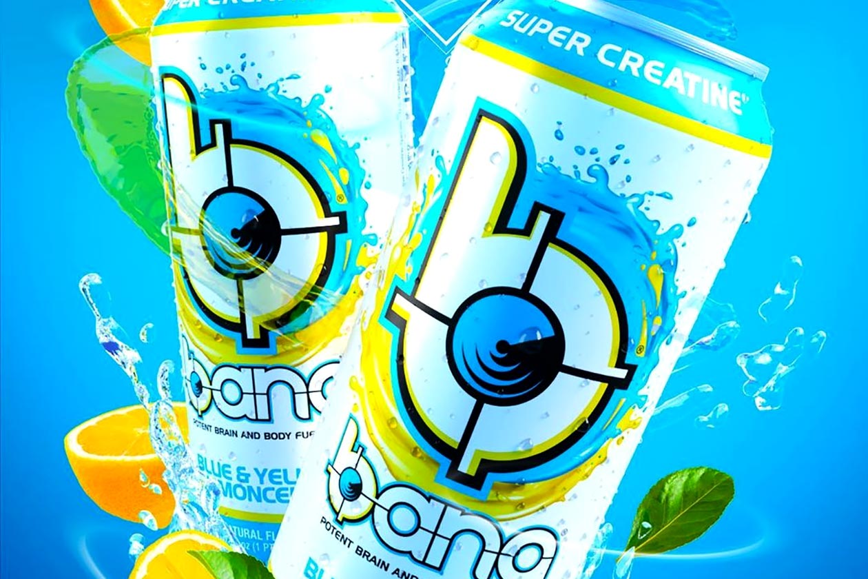 Blue And Yellow Limoncello Bang Energy Drink Direct