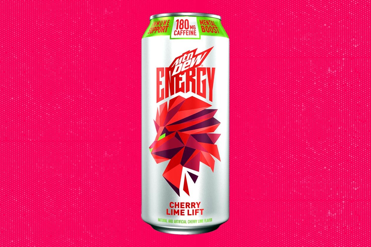 Cherry Lime Lift Mtn Dew Energy Drink