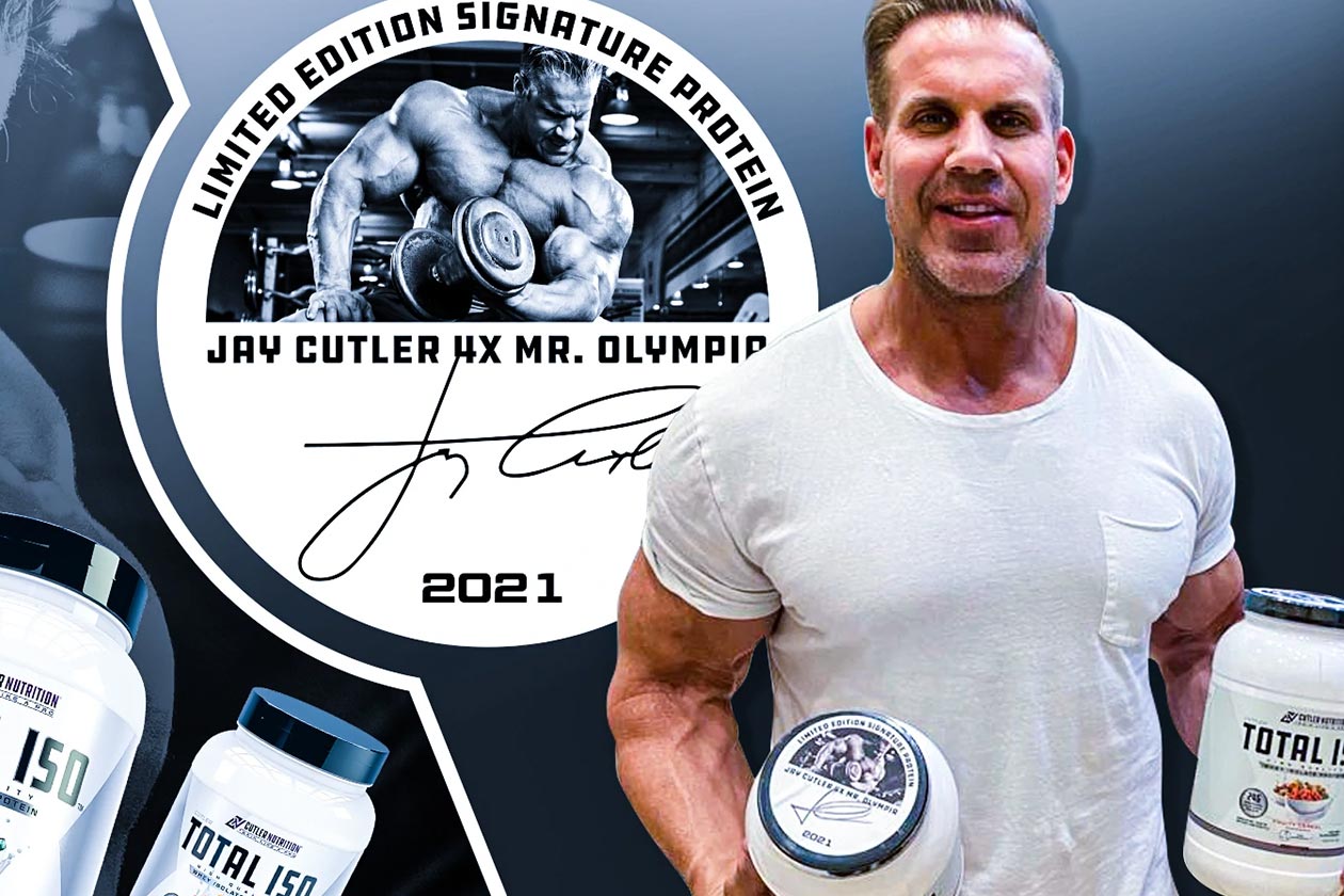 Cutler Nutrition gives fans the chance to buy signed tubs of Total Protein
