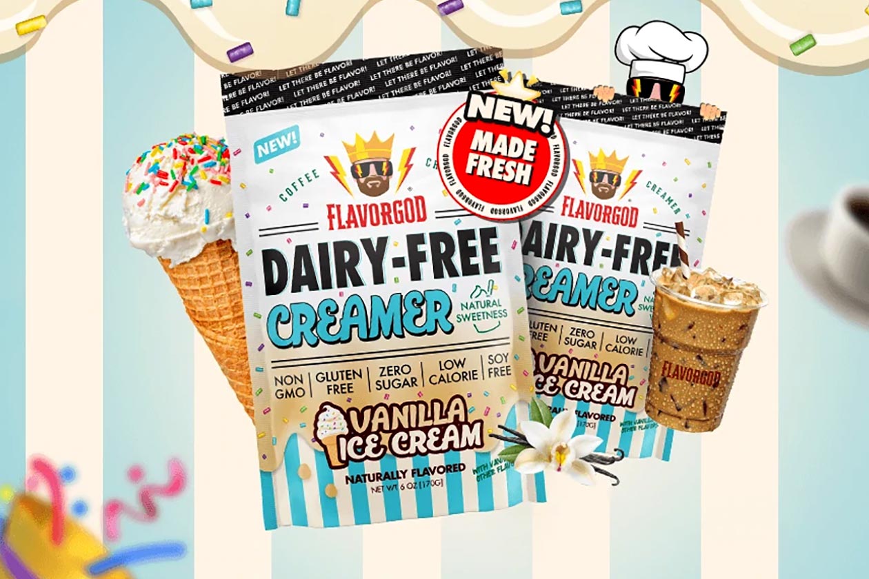 Flavor God Vanilla Ice Cream Dairy Free Creamer