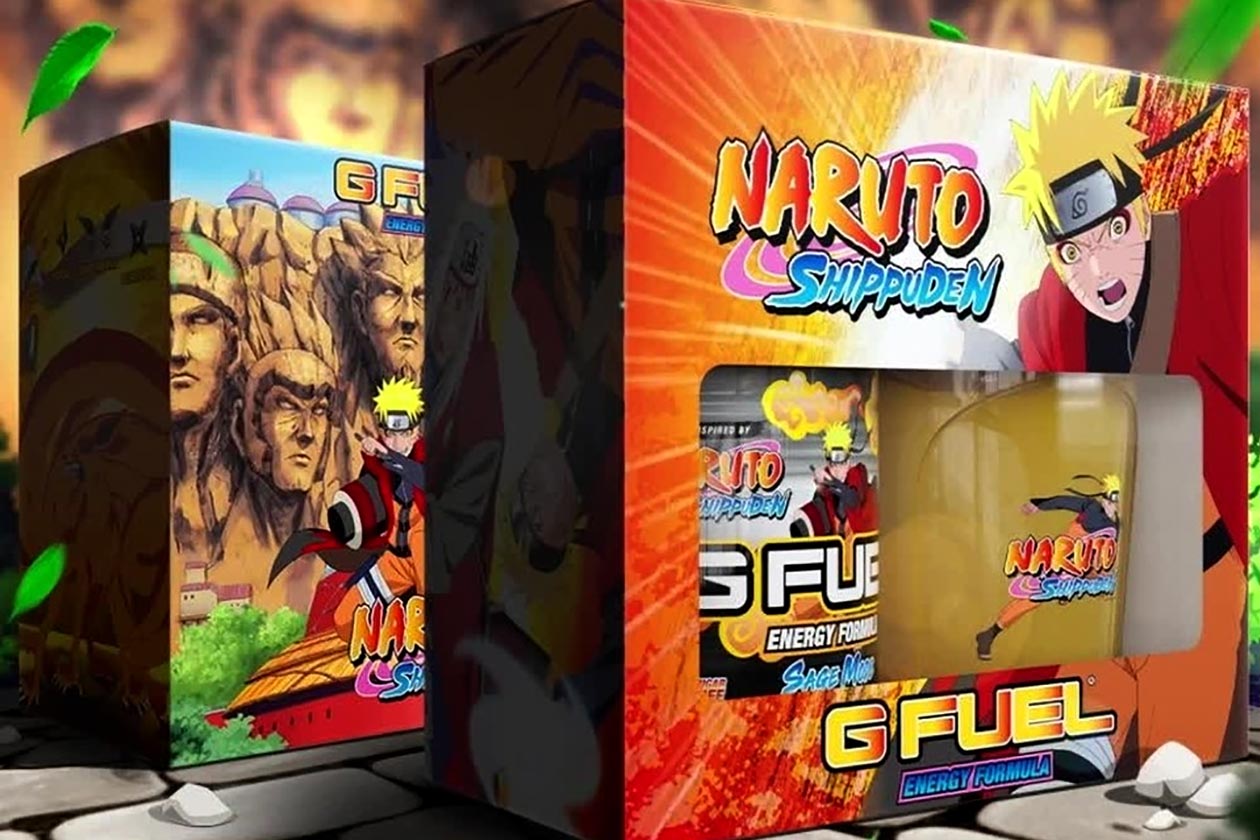 G Fuel Naruto Shippuden Sage Mode Collaboration