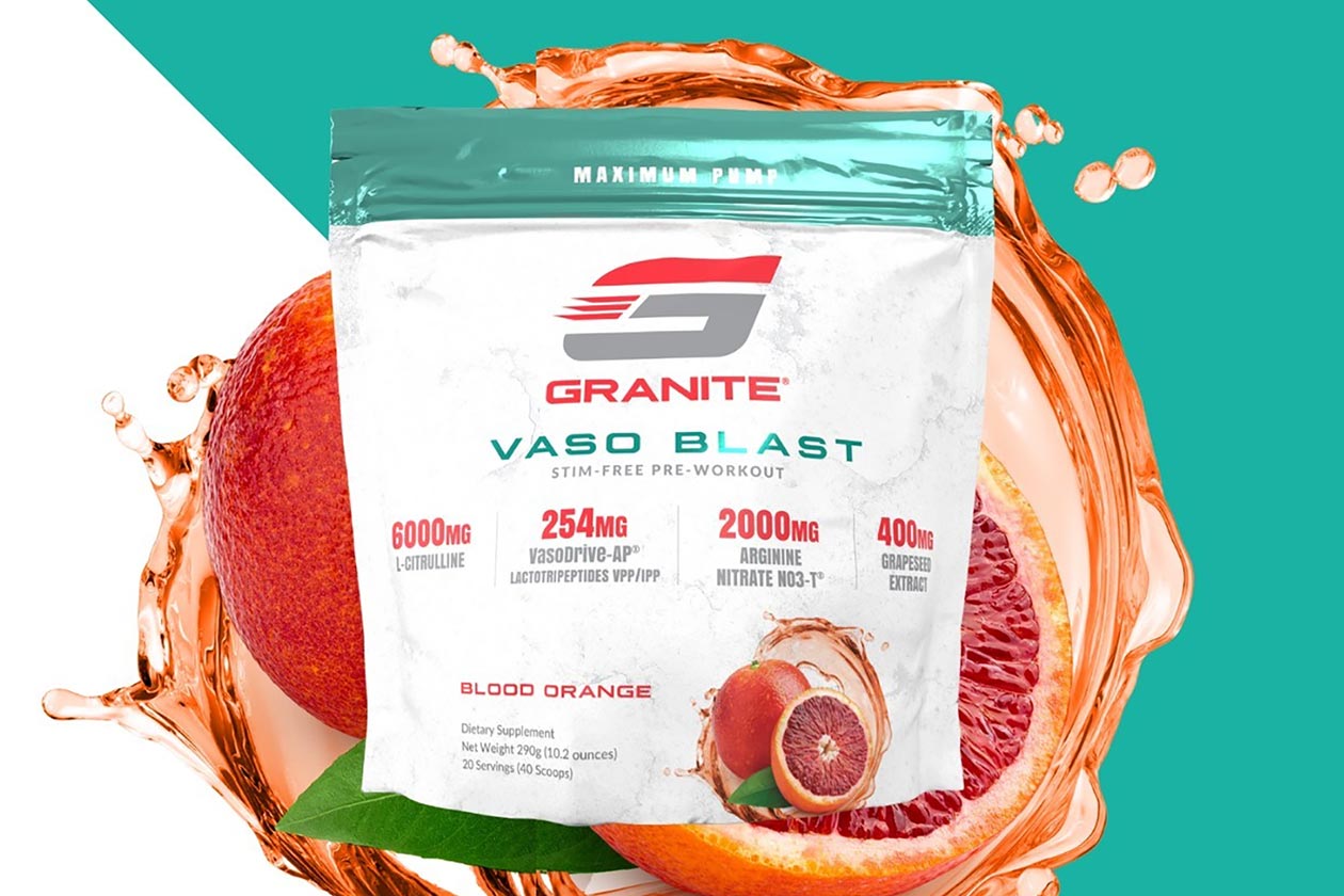 Granite Blood Orange Vaso Blast