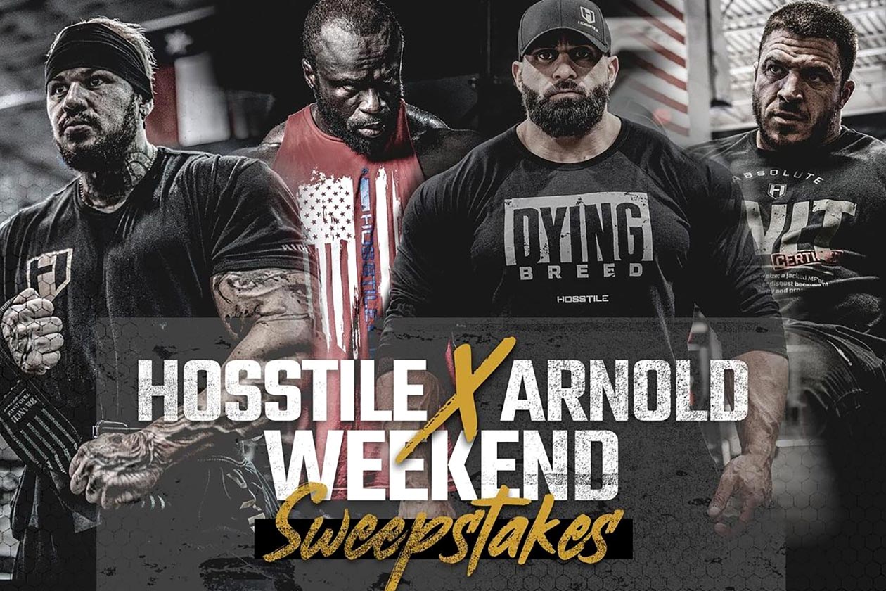 Hosstile Arnold Weekend Sweepstakes