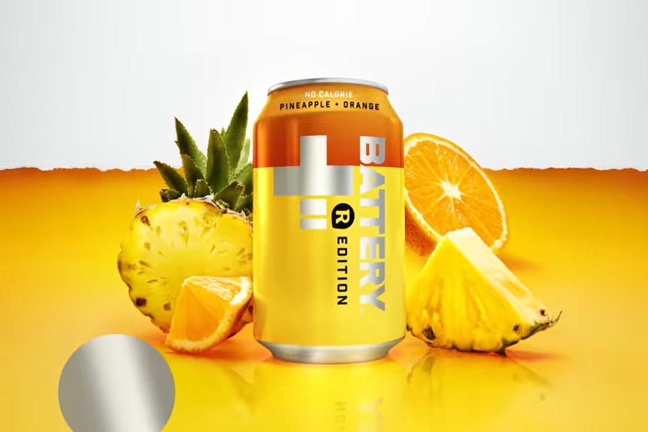 No Calorie Pineapple Orange Battery Energy Drink