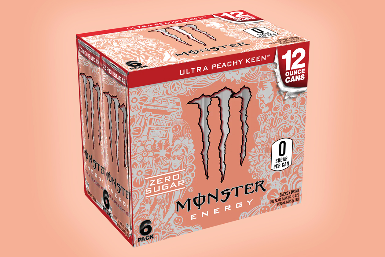 Peachy Keen Monster Ultra 12oz Can