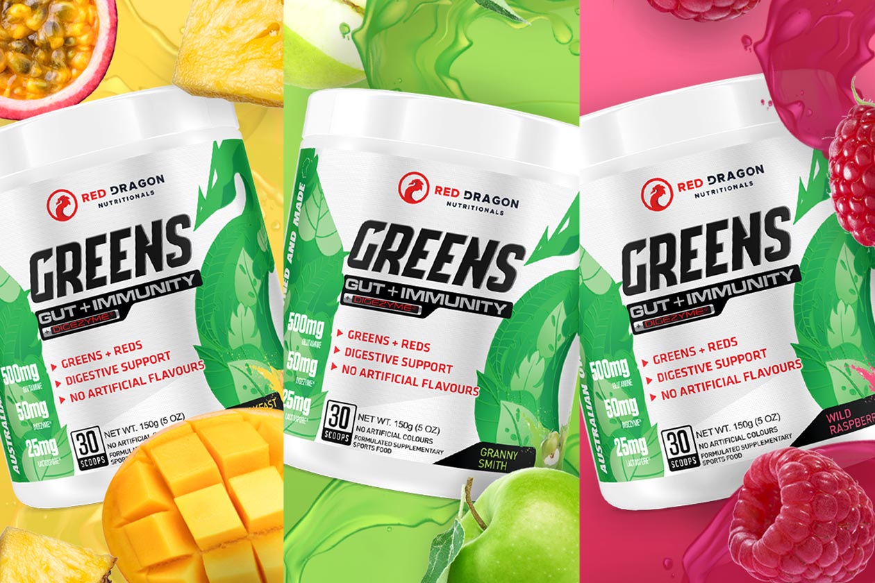 Red Dragon Nutritionals previews Greens