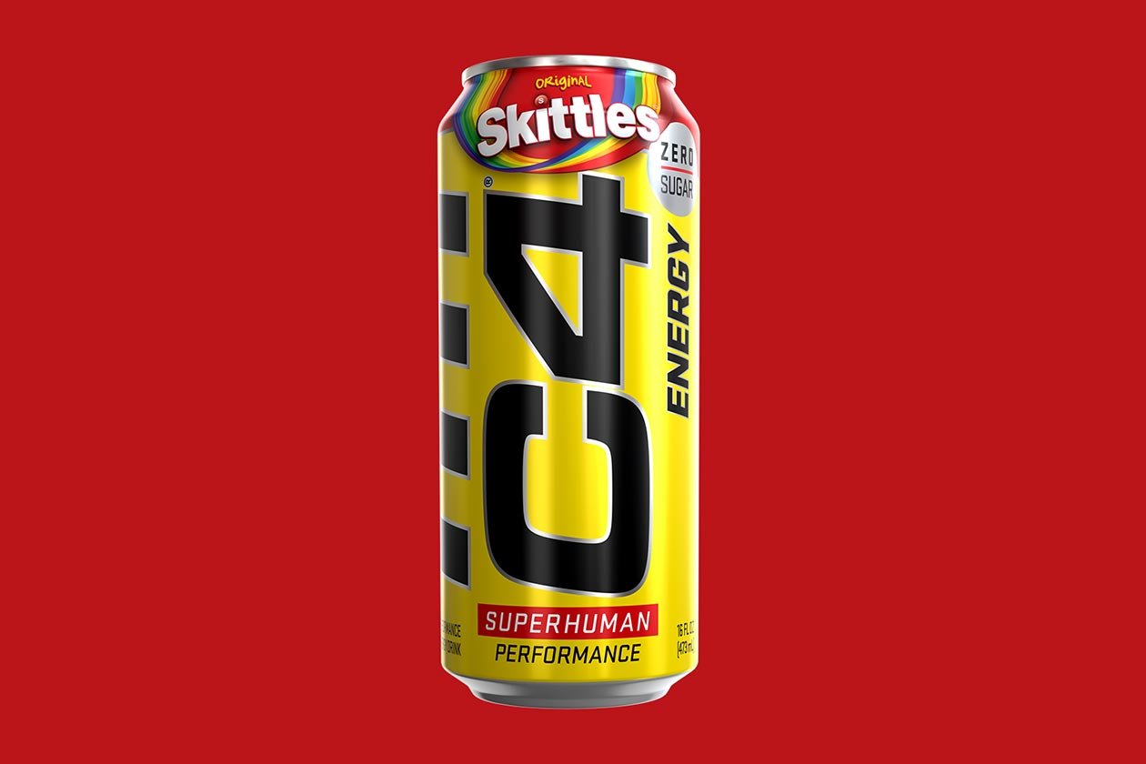 Skittles x C4 Energy Drinks Release