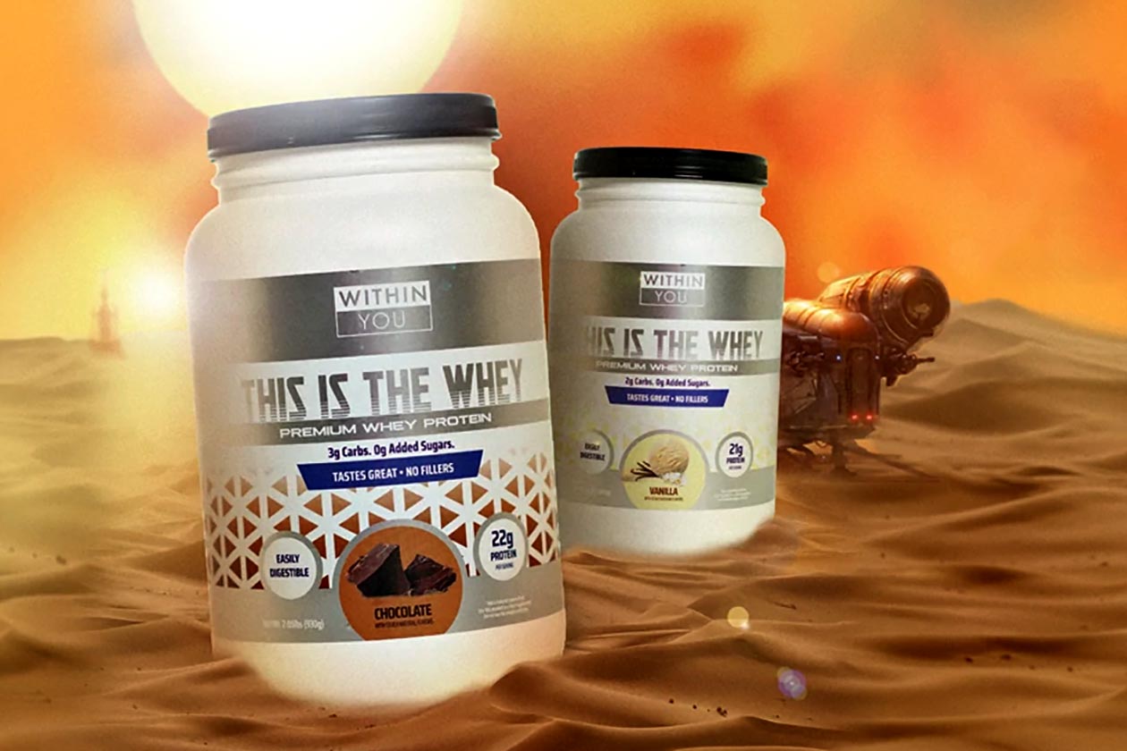 Within You This Is The Whey Protein Powder