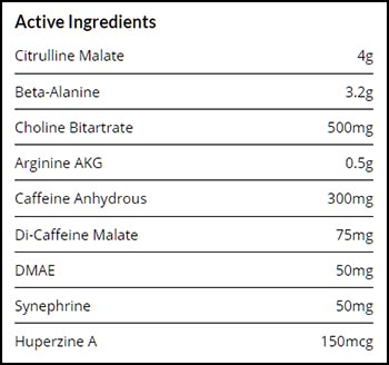 Ap Regimen Prime Pre Workout Label