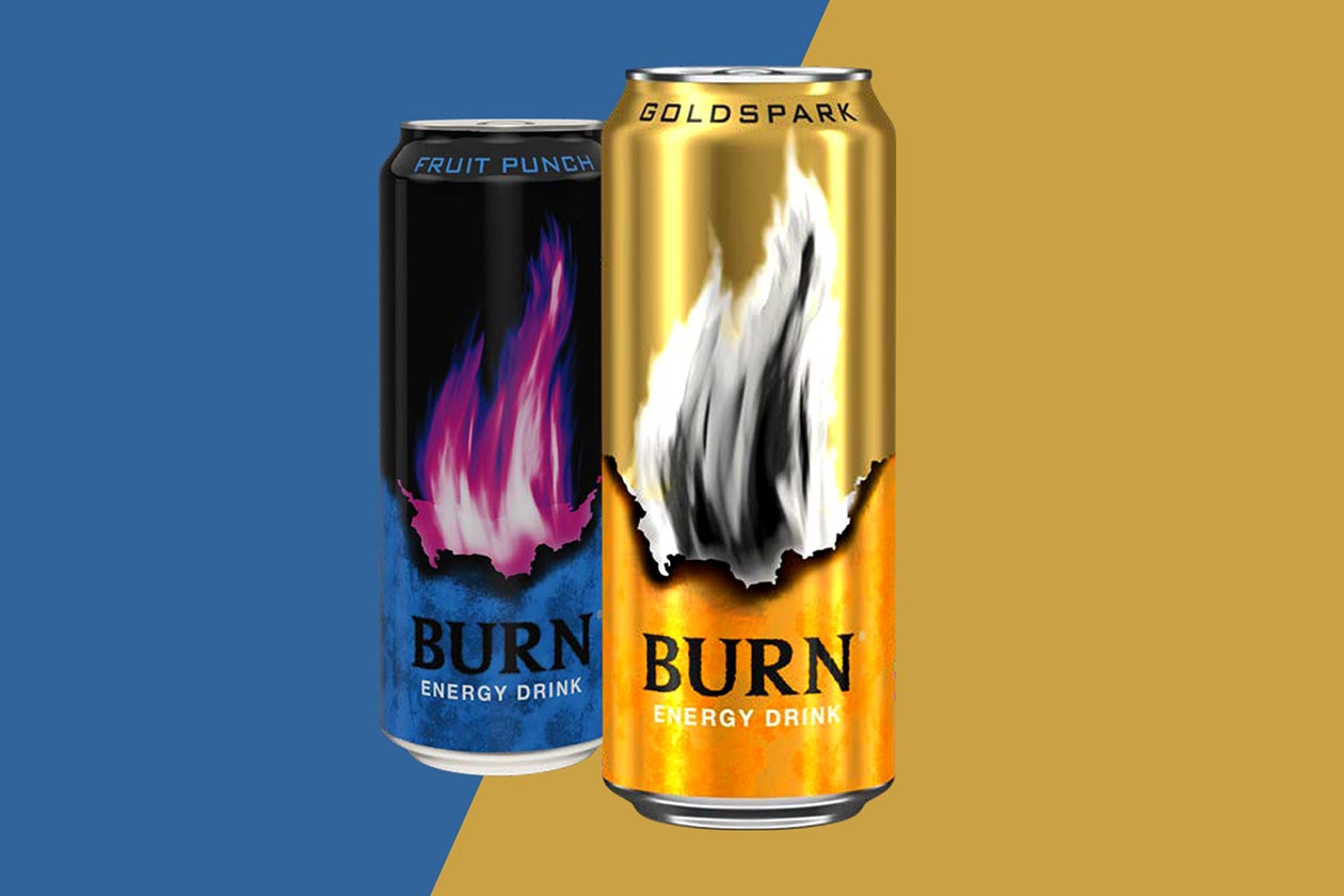 Fruit Punch Gold Spark Burn Energy Drink