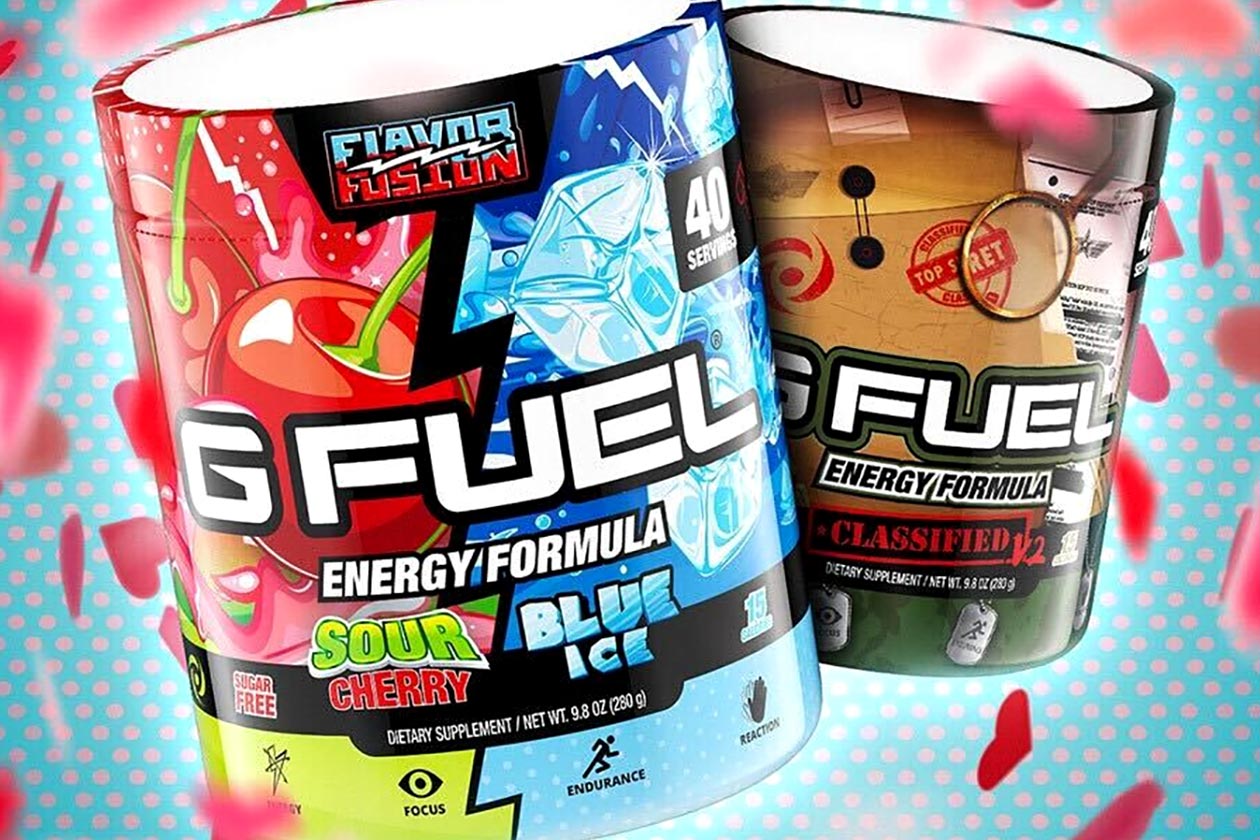 G Fuel Flavor Fusion Sour Cherry Blue Ice