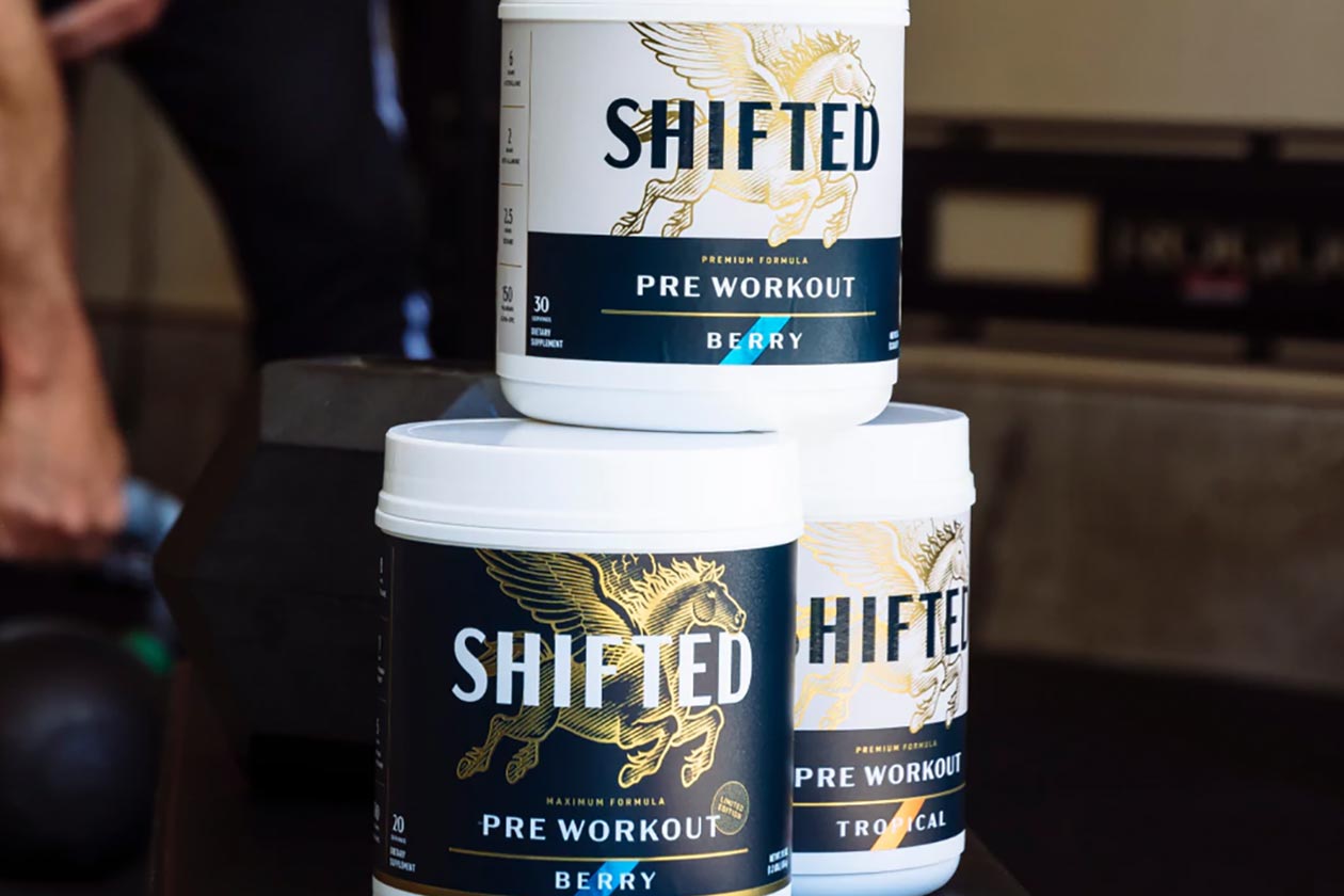 Introducing Shifted Pre Workouts