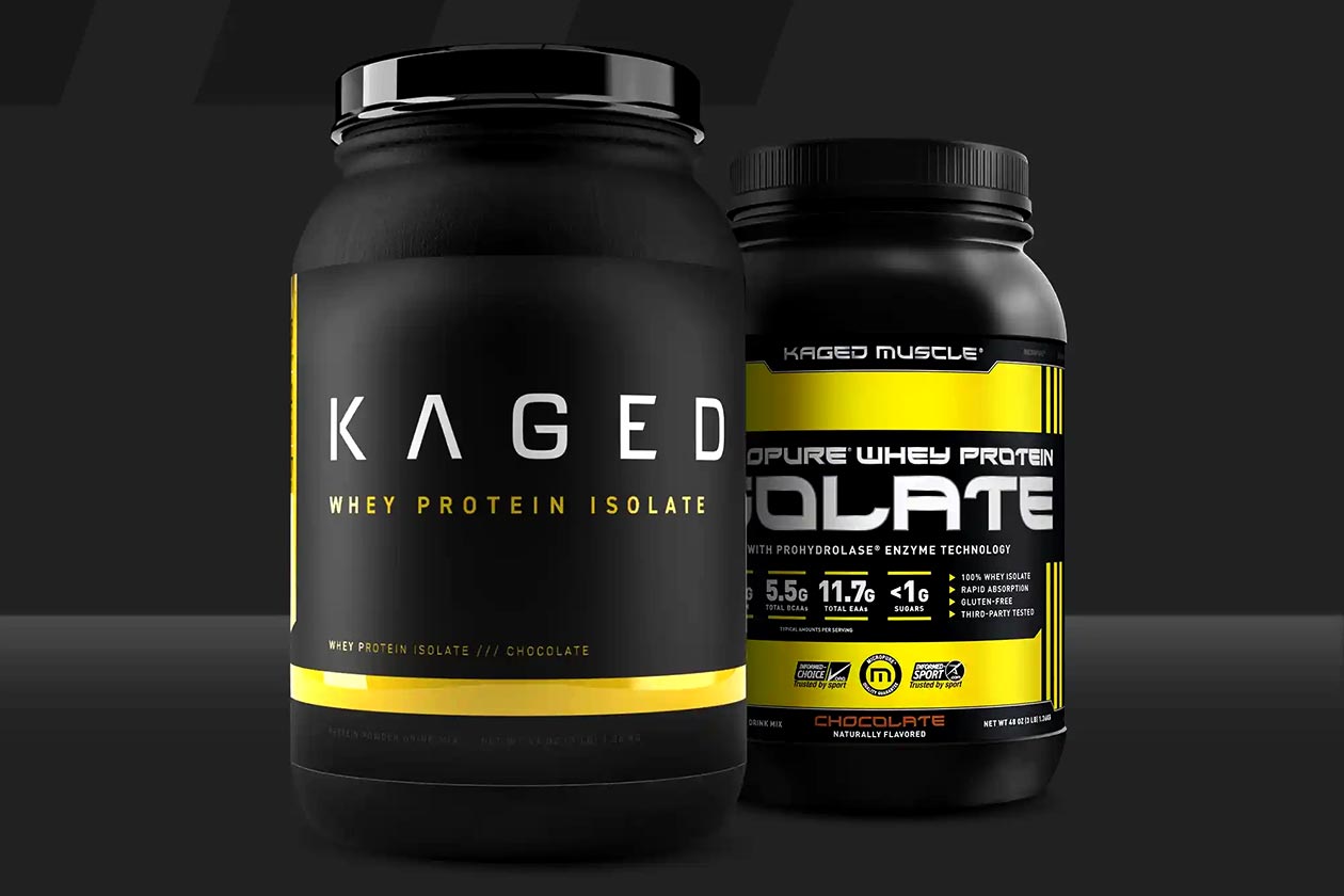 Kaged Whey Protein Isolate Rebrand