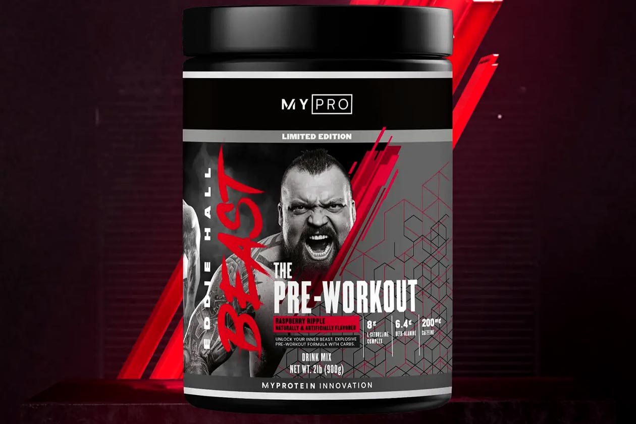 Myprotein Eddie Hall The Pre Workout