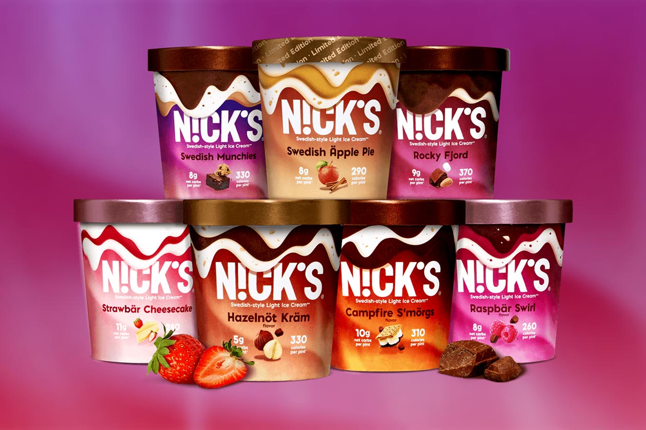 Nicks Protein Ice Cream Seven New Flavors