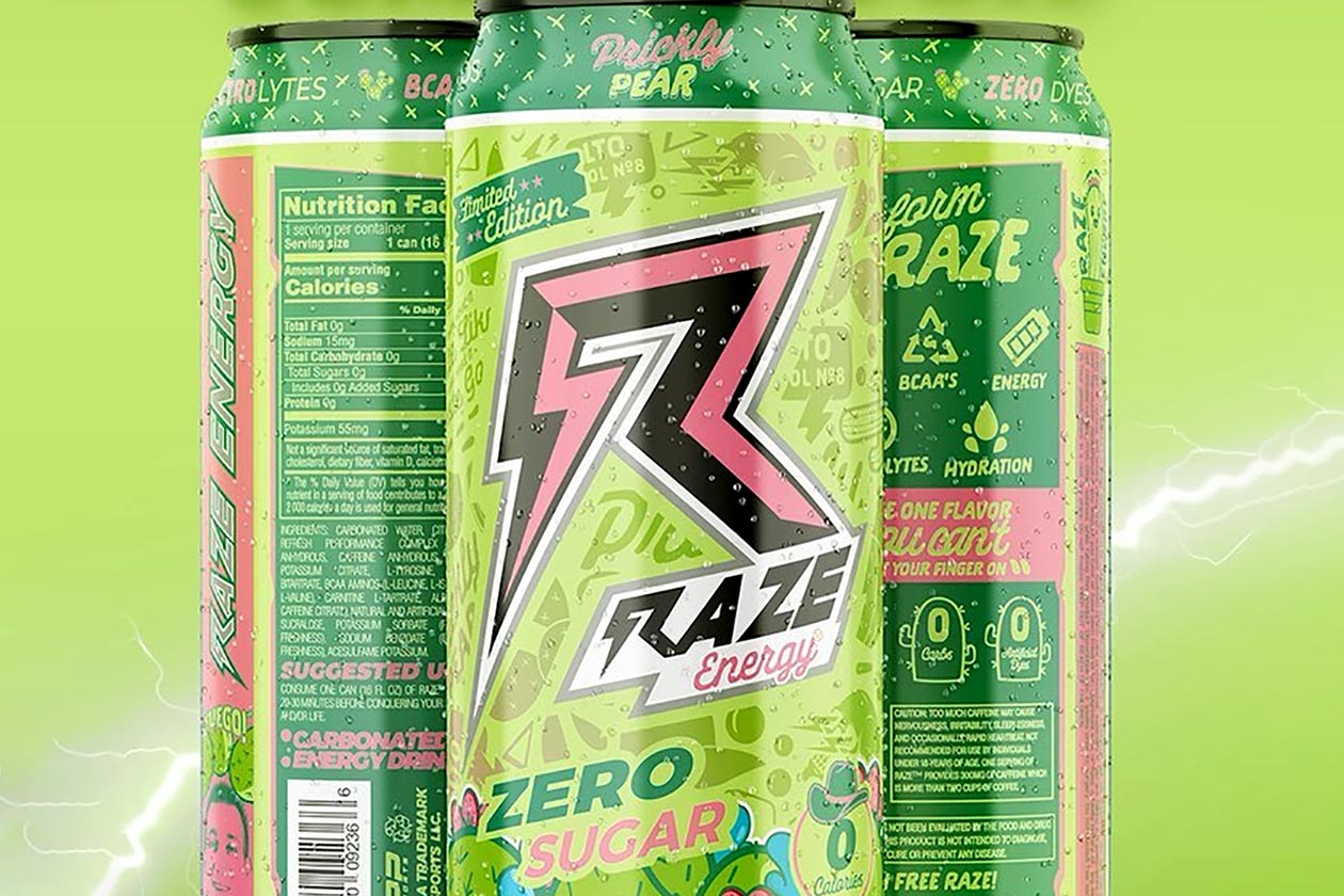 Prickly Pear Raze Energy Drink