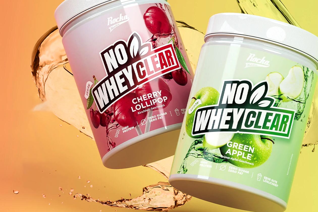 Rocka Nutrition releases No Whey Clear with two fruit-themed flavors