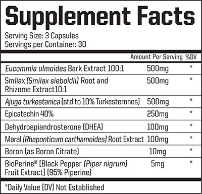 Anabolic Warfare Project Bulk Label