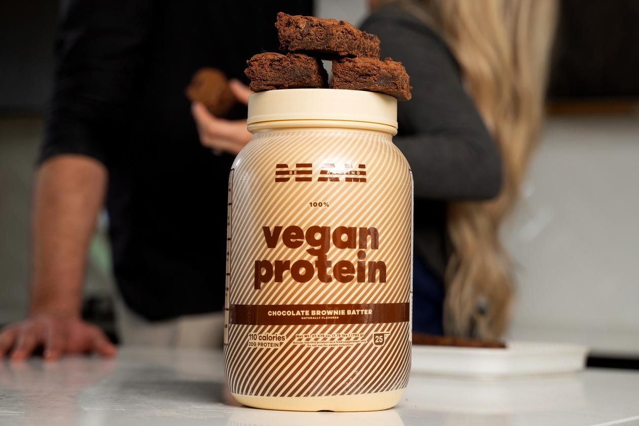 Beam Chocolate Brownie Batter Vegan Protein