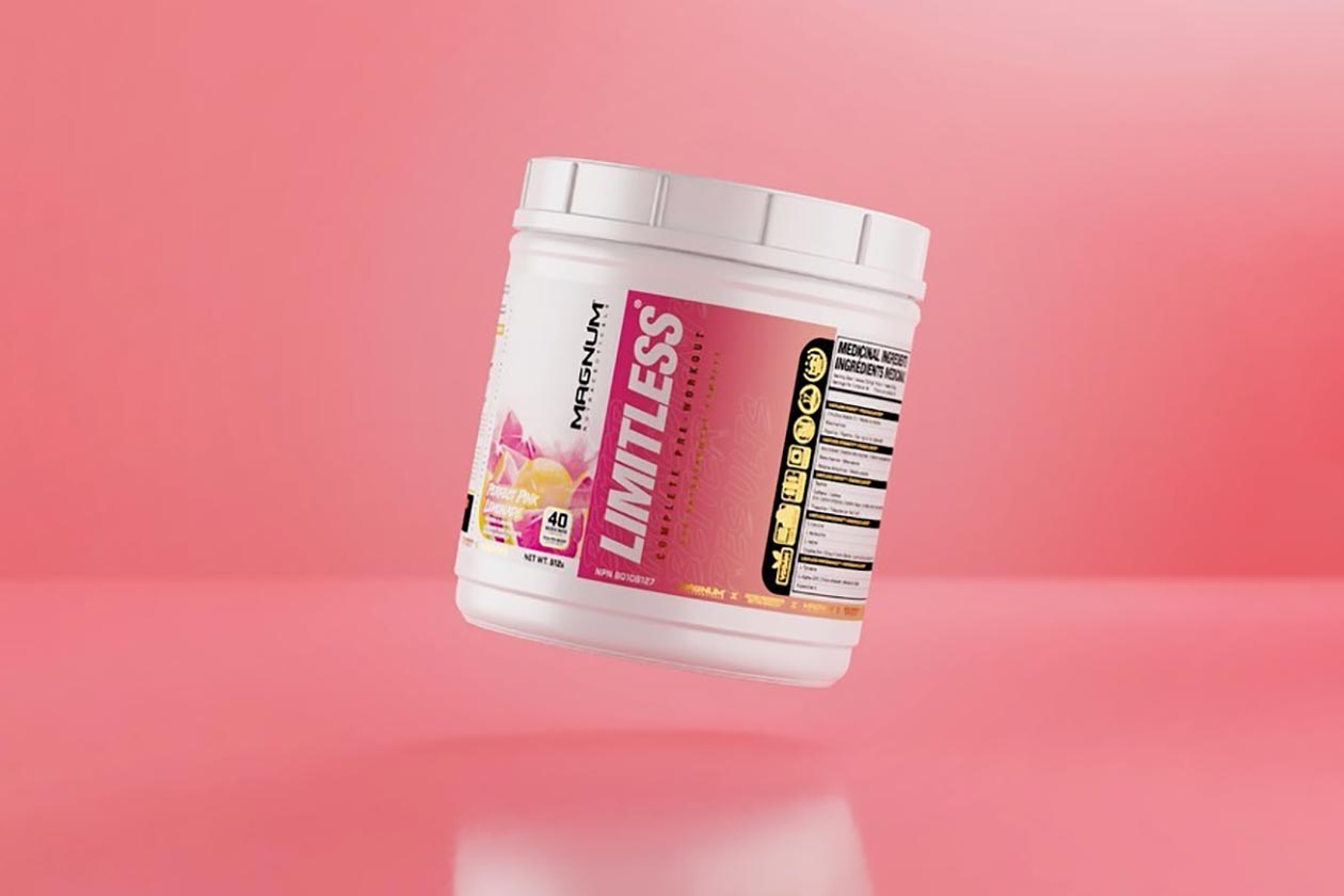 Magnum Limitless Pre-Workout - Perfect Pink Lemonade (40 Servings)