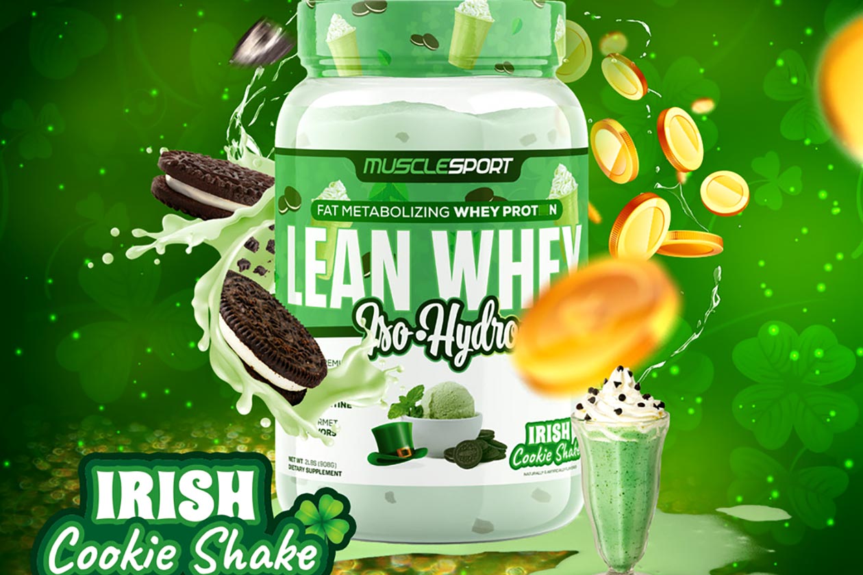 Muscle Sport Irish Cookie Shake Lean Whey