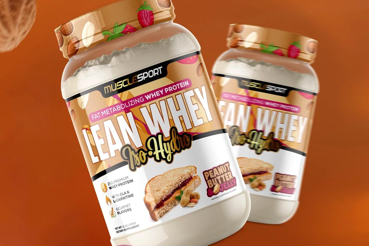 Muscle Sport Peanut Butter Jelly Lean Whey