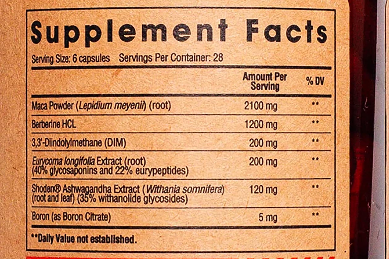 Arms Race Nutrition Stabilize His