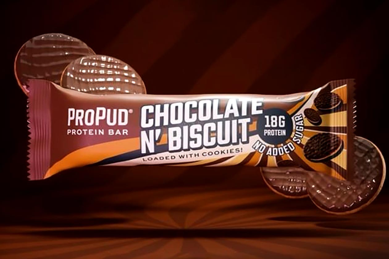 Chocolate Biscuit Propud Protein Bar