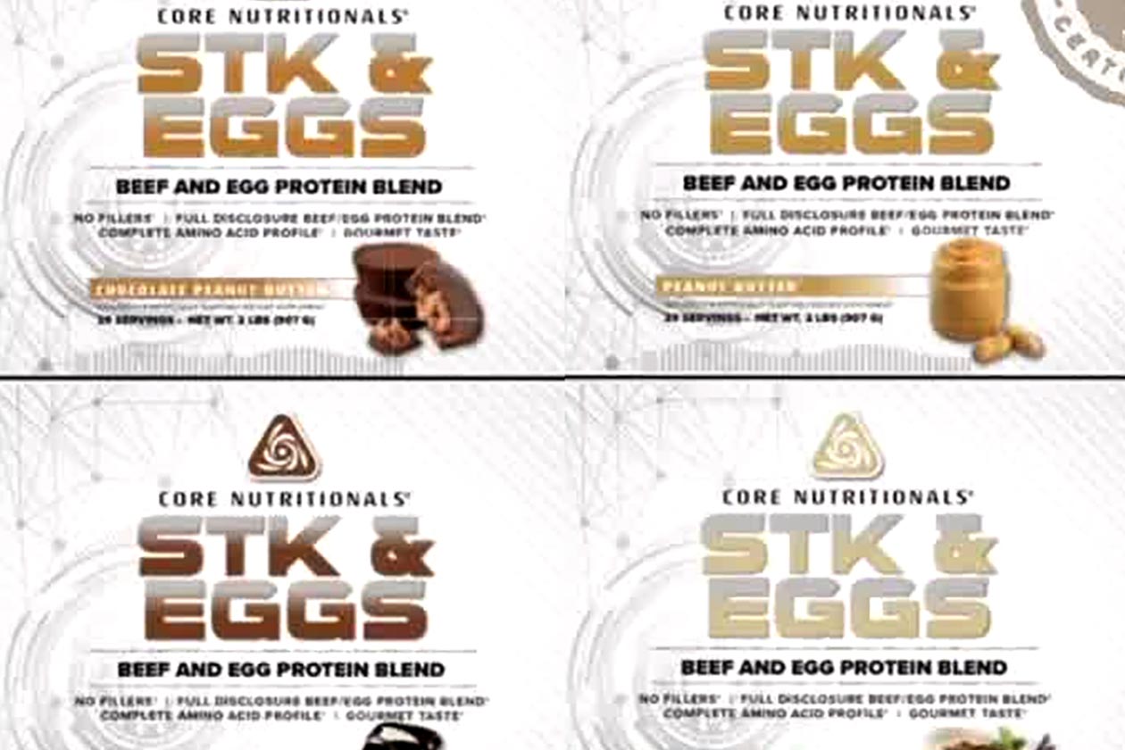 Core Nutritionals Stk And Eggs Protein Powder
