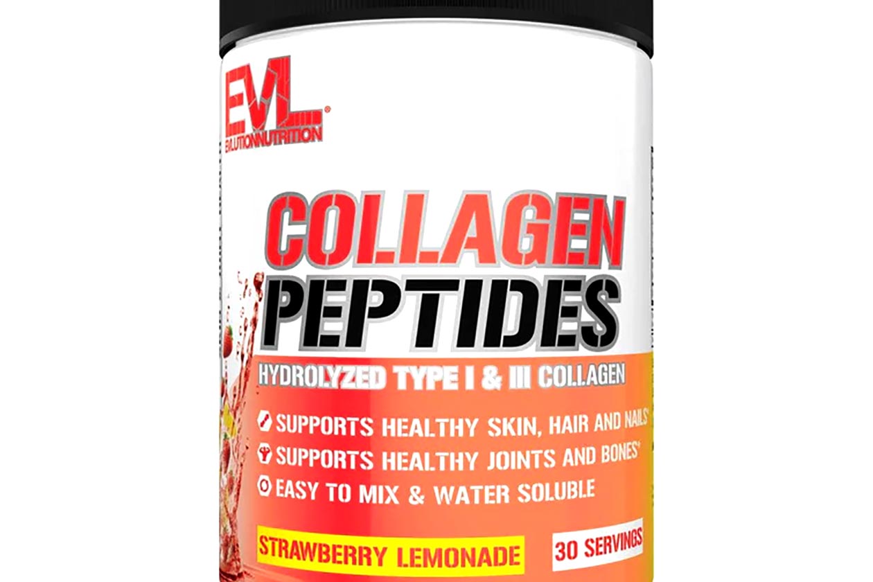 Evl Strawberry Lemonade Collagen Peptides