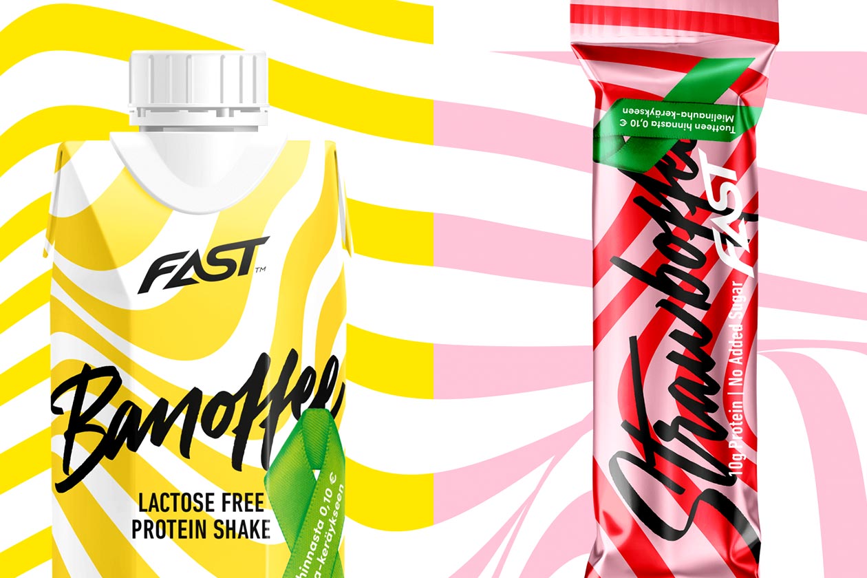 Fast Strawberry Bar And Banoffee Shake