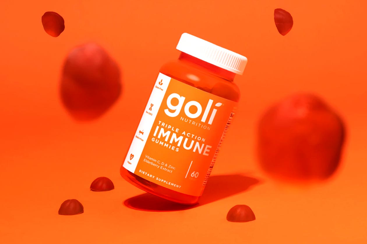 Goli Nutrition Triple Action Immune Gummies