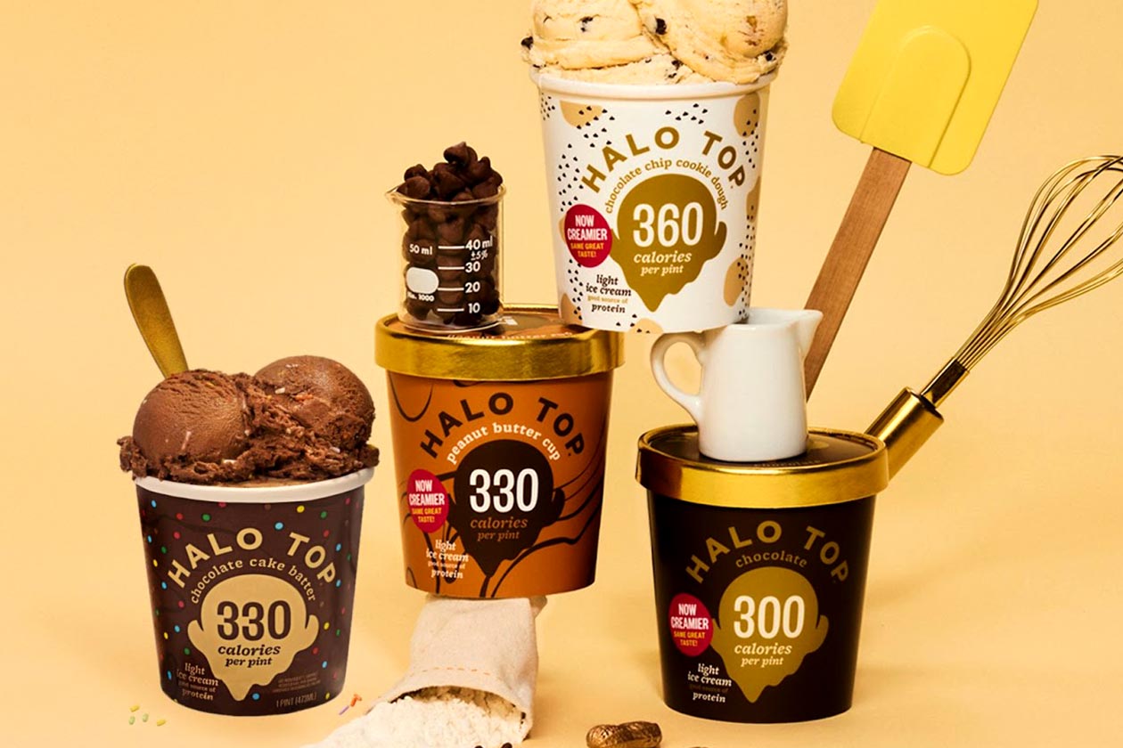 Halo Top Creamier Light Ice Cream