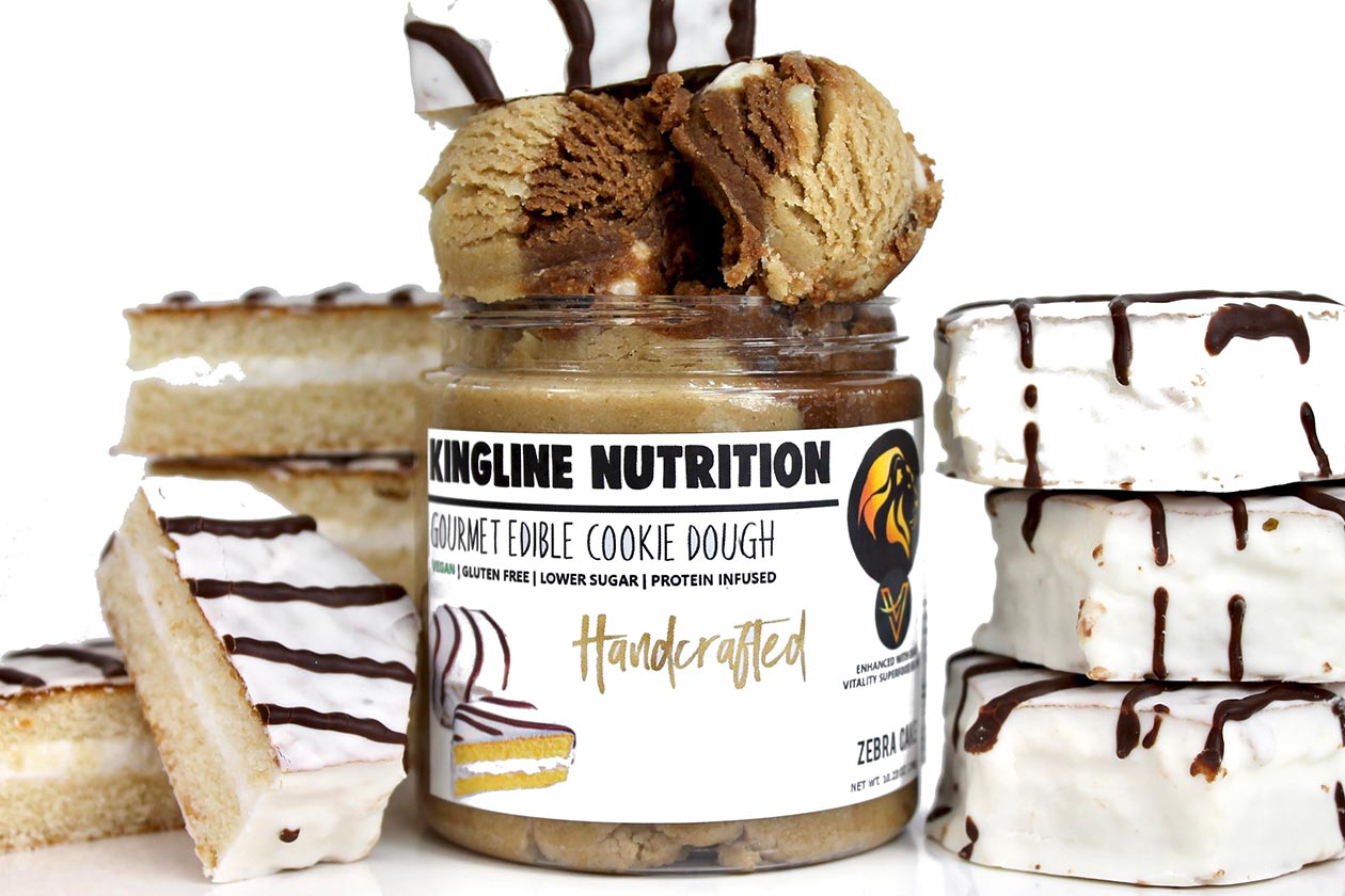 Kingline Nutrition Zebra Cake Cookie Dough 1