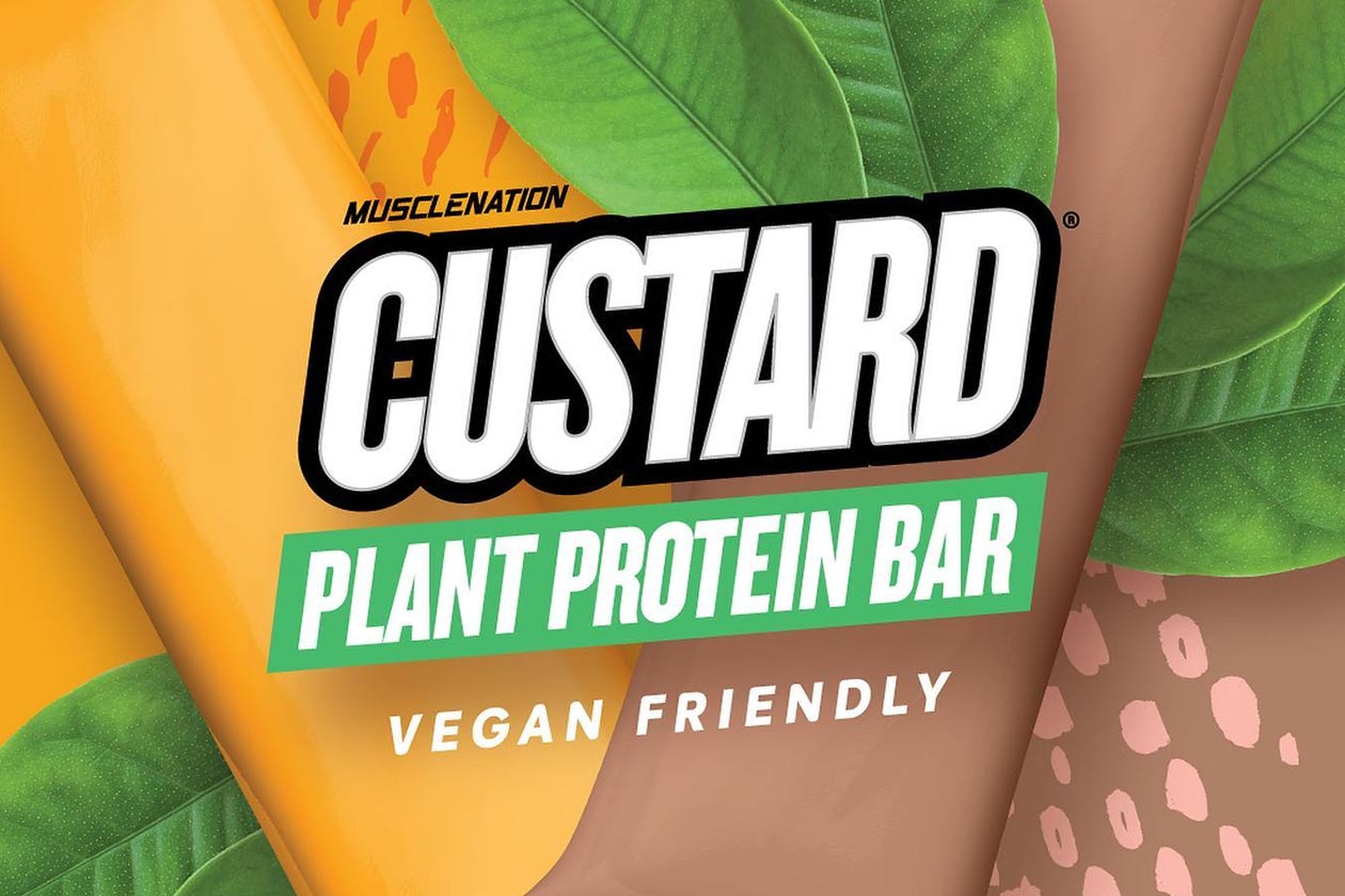 Muscle Nation Custard Plant Protein Bar