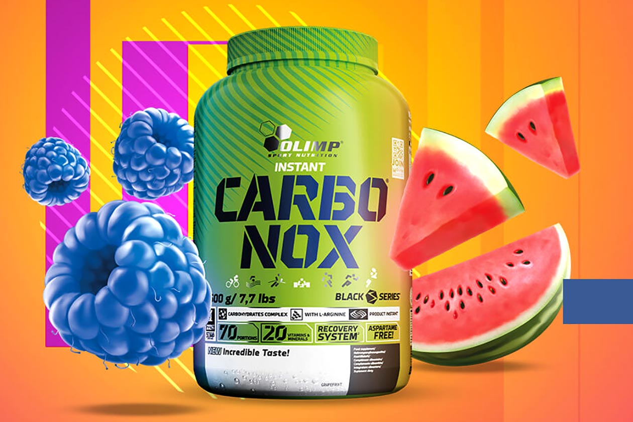 Olimp Watermelon And Blue Raspberry Carbo Nox