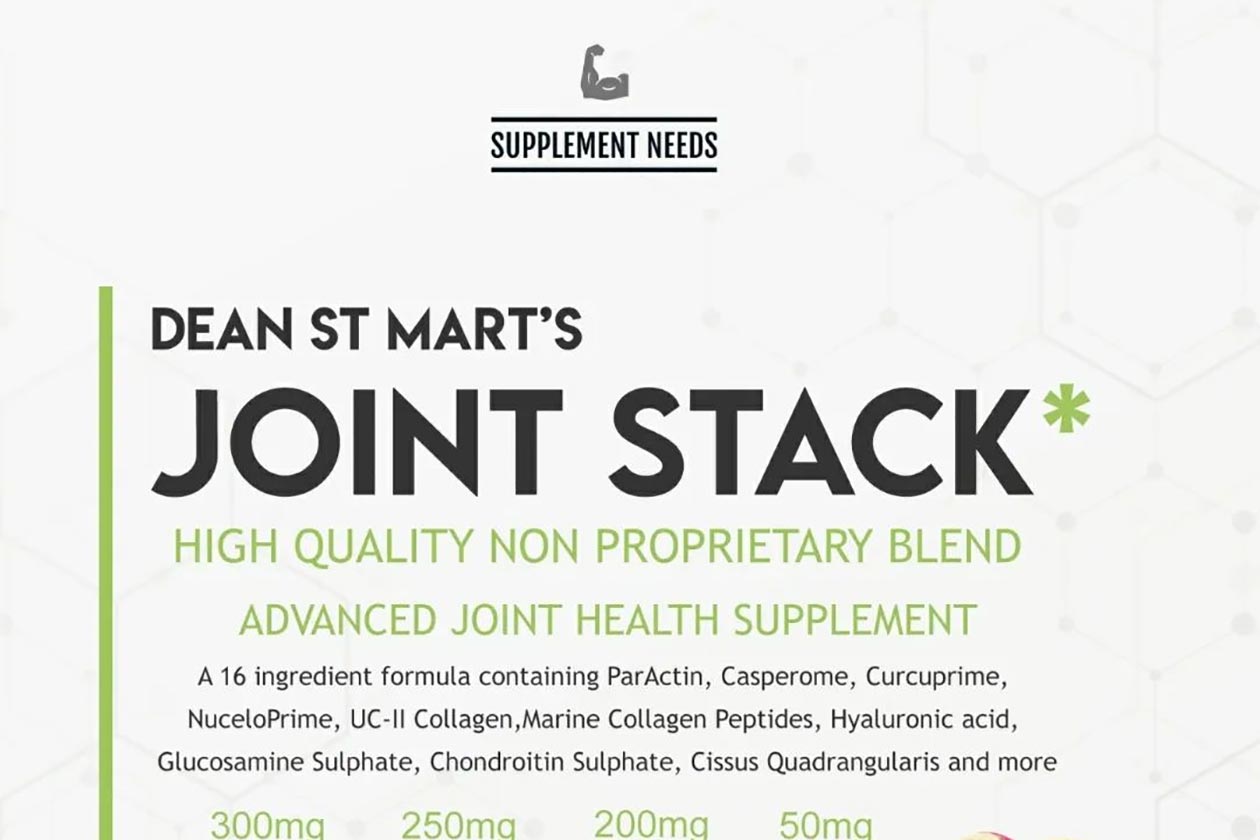 Supplement Needs Joint Stack