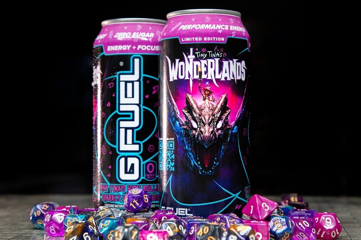 Tiny Tinas Wonderland G Fuel Energy Drink