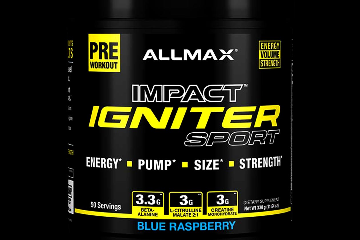 Allmax Nutrition Impact Igniter Sport