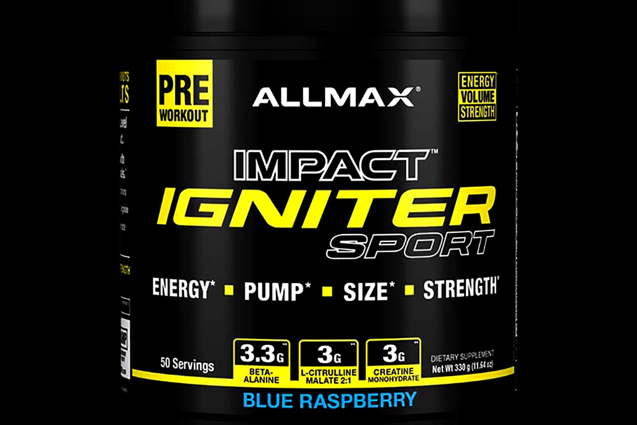 Allmax Nutrition Impact Igniter Sport