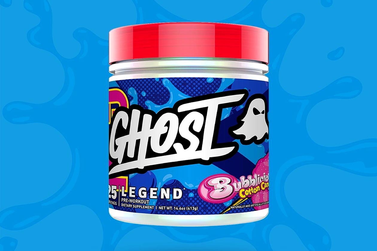 GHOST Legend All Out Pre-Workout Powder, Blue  