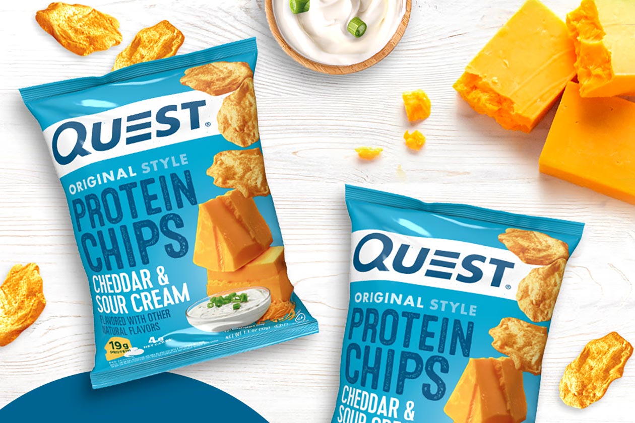 Cheddar Sour Cream Quest Chips