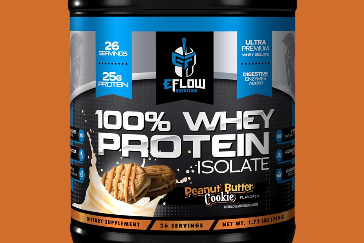 Eflow Peanut Butter Cookie Whey Protein Isolate