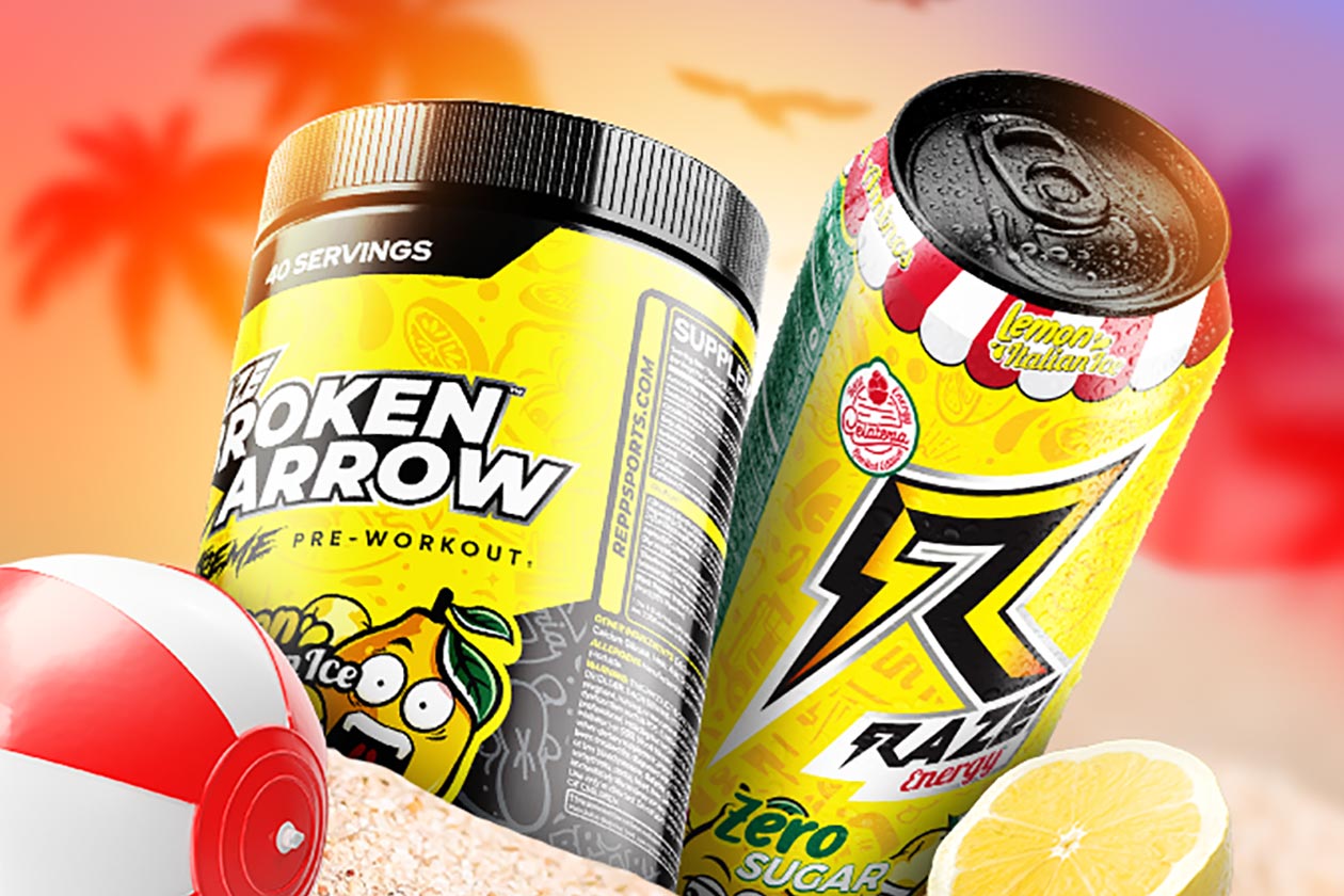 Lemon Italian Ice Raze Energy Drink