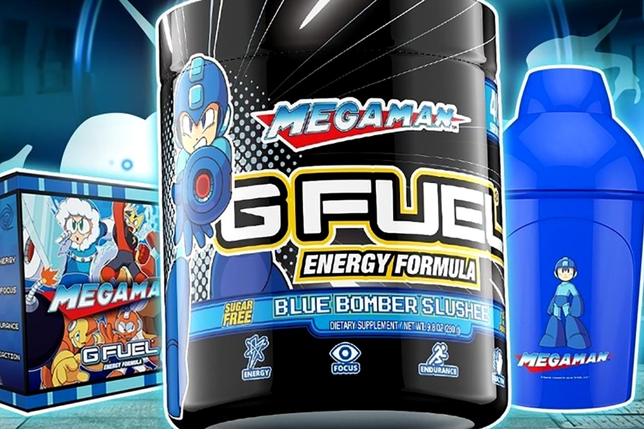 Mega Man Blue Bomber Slushee G Fuel