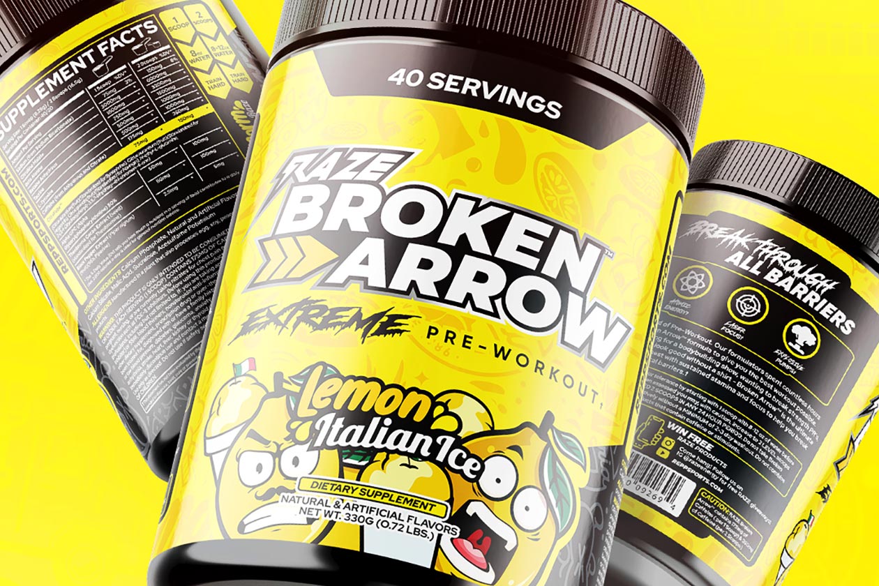 Raze Broken Arrow Pre Workout