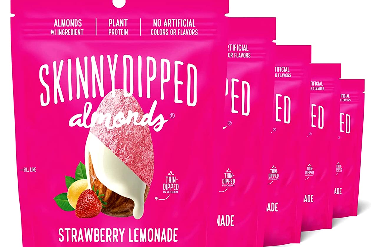 Skinnydipped Strawberry Lemonade Almonds