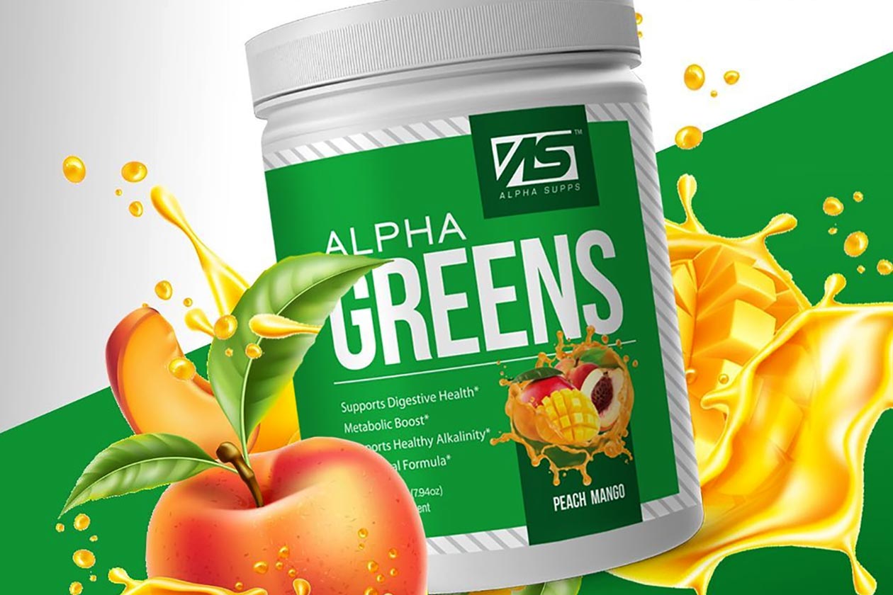 Alpha Supps Peach Mango Alpha Greens